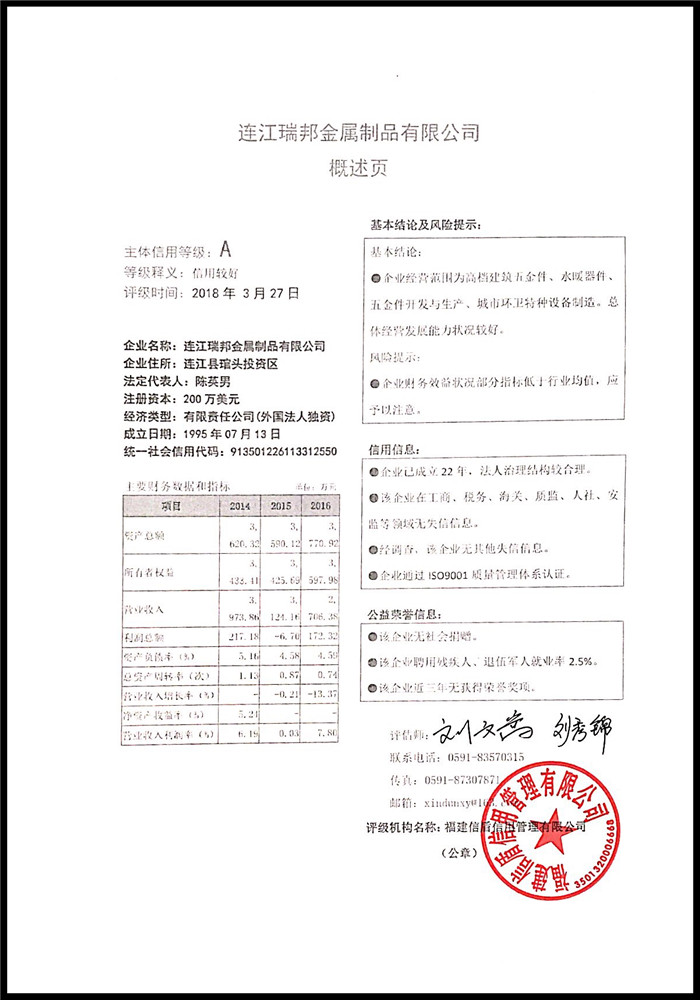 連江瑞邦金屬制品有限公司 XDPJ201803109の.jpg